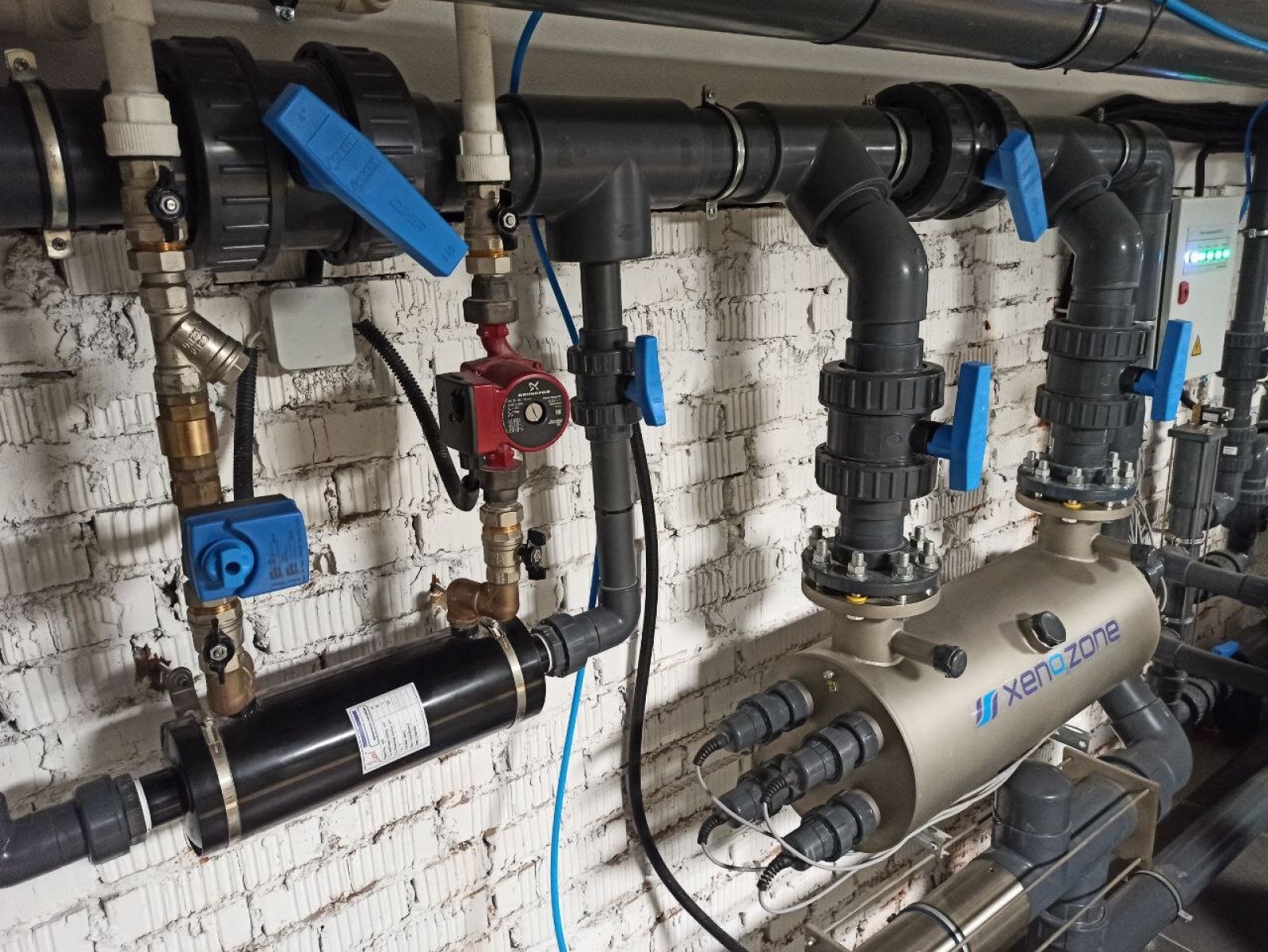 Система обеззараживания детского бассейна в фитнес-центре