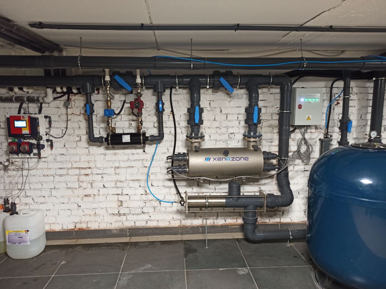 Система обеззараживания детского бассейна в фитнес-центре