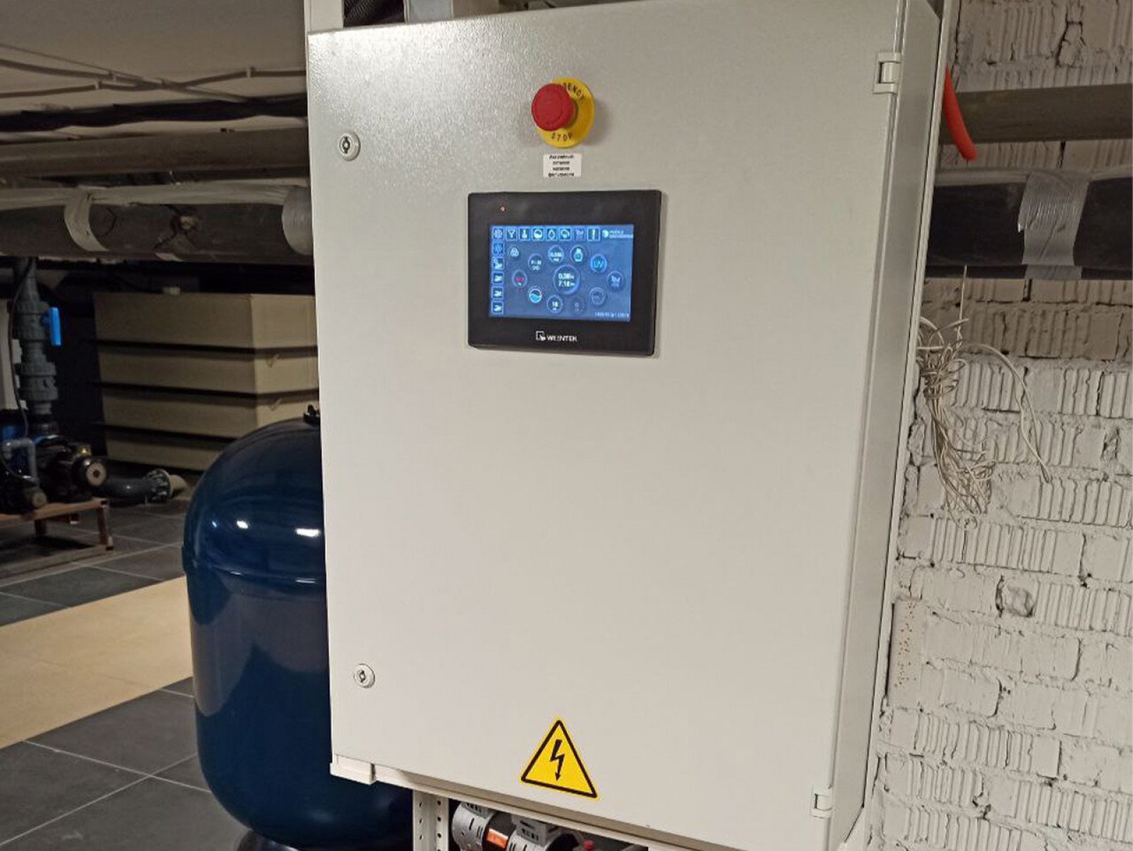 Автоматическая система управления детского бассейна в фитнес-центре