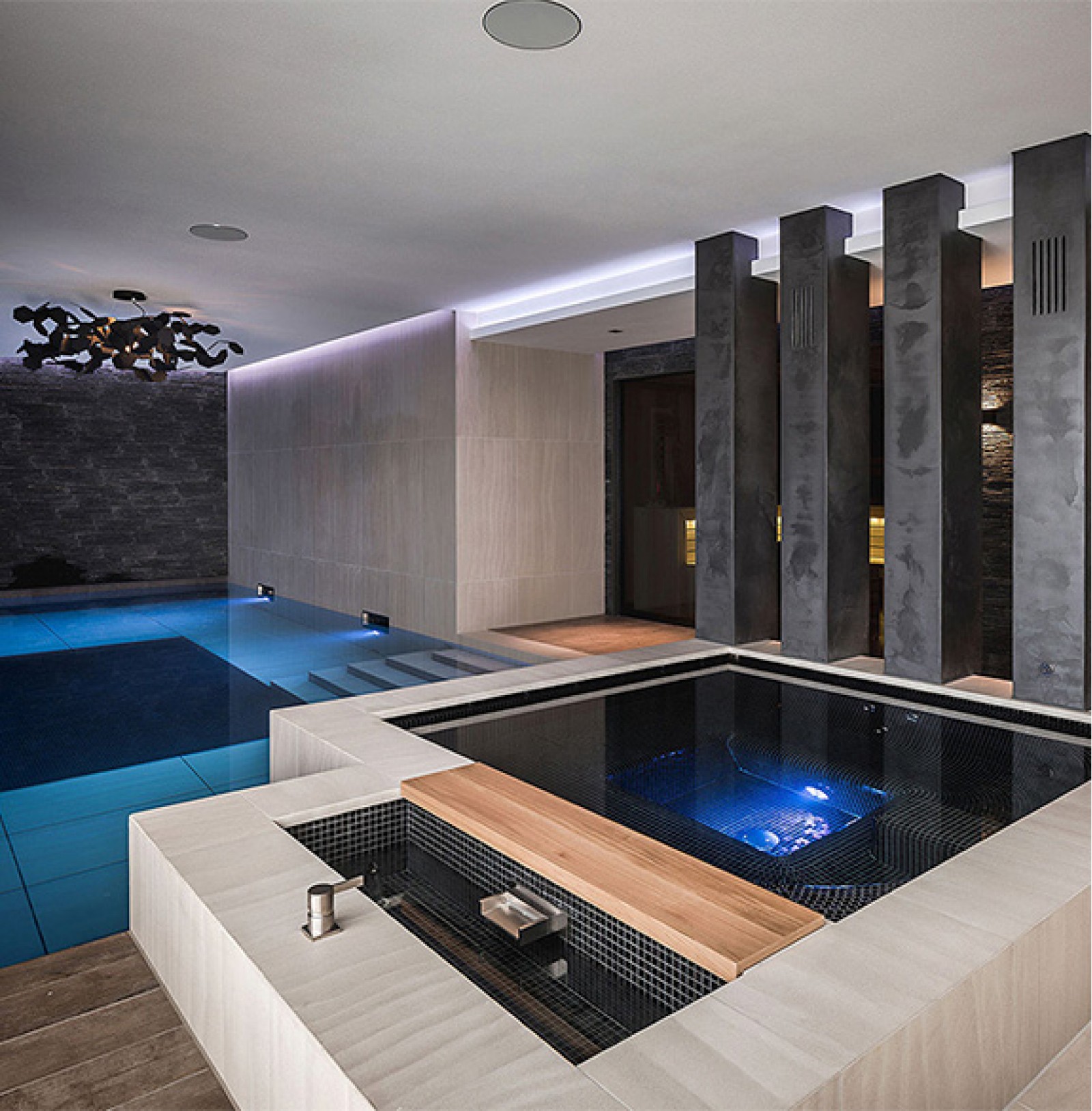 Этапы строительства бассейна 