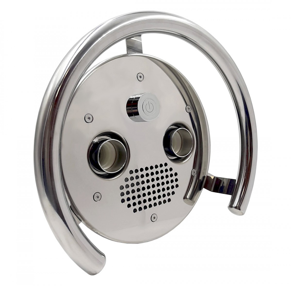 Противоток Сounter-flow AISI 316 встраиваемый с двумя соплами с пневмокнопкой 75 м3/ч,  3(380-400В), 4 кВт 