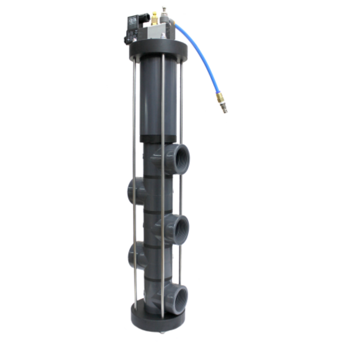 5-ти ходовой пневмогидравлический клапан И-РИ Ø75 - 5/DN65 с электромагн. кл-ном 230 В