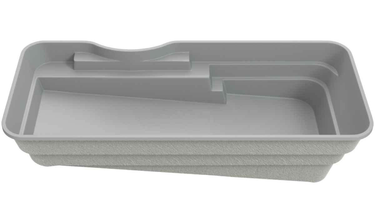 Композитный бассейн "March" 900 х 350  см  глубиной 101 х 180 см, прямоугольник морозоустойчивый