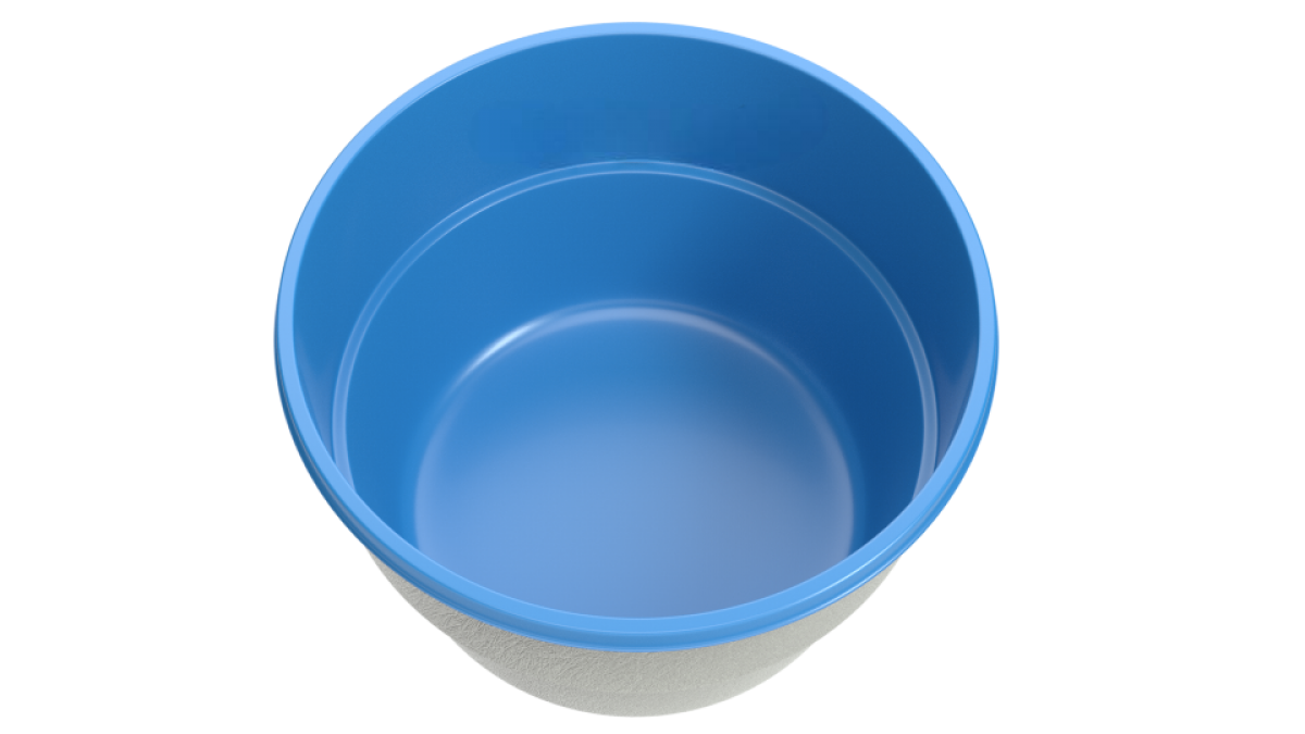 Композитный бассейн "Rondo" 350 х 350 х 170  см  глубиной 170 см, круг морозоустойчивый