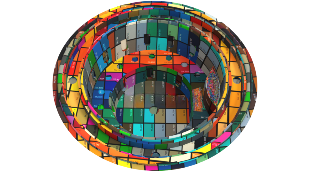 Композитный гидромассажный переливной SPA-бассейн "Rome" 300 х 300 х 120 см  глубиной 120 см, круглый морозоустойчивый