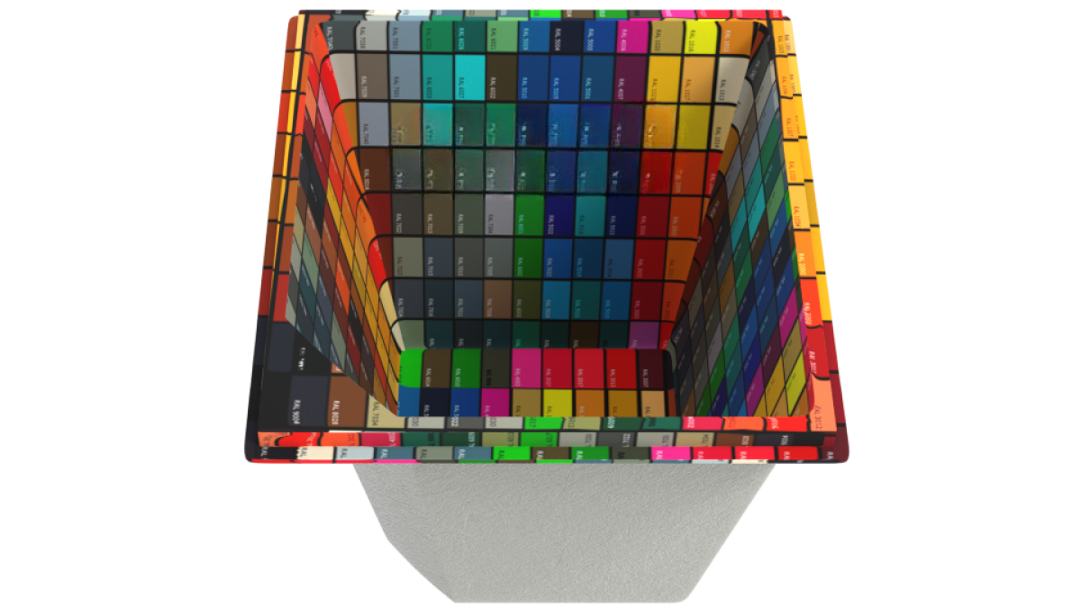 Композитная купель "Scandi" 215 х 215 х 165см  глубиной 165 см, квадратная морозоустойчивая