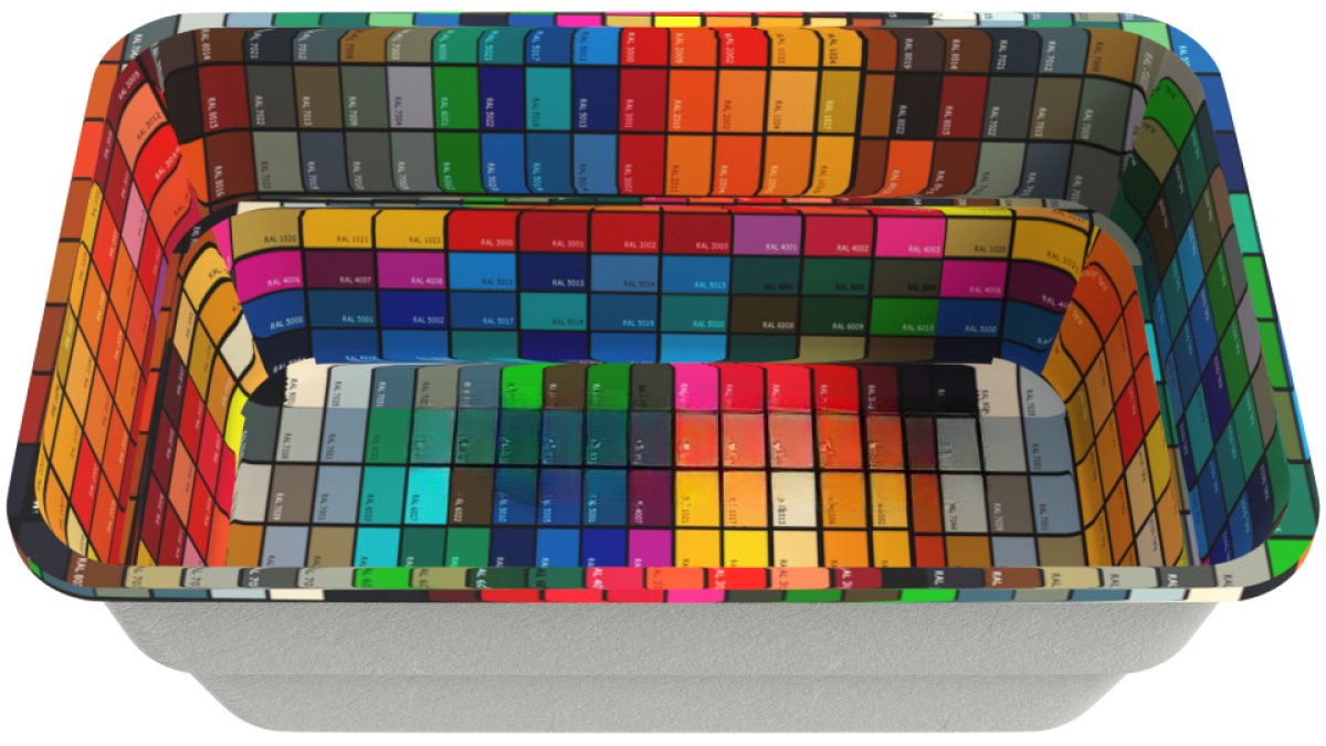 Композитный бассейн "Classic" 500 х 300 х 165 см  глубиной 165 см, прямоугольник морозоустойчивый