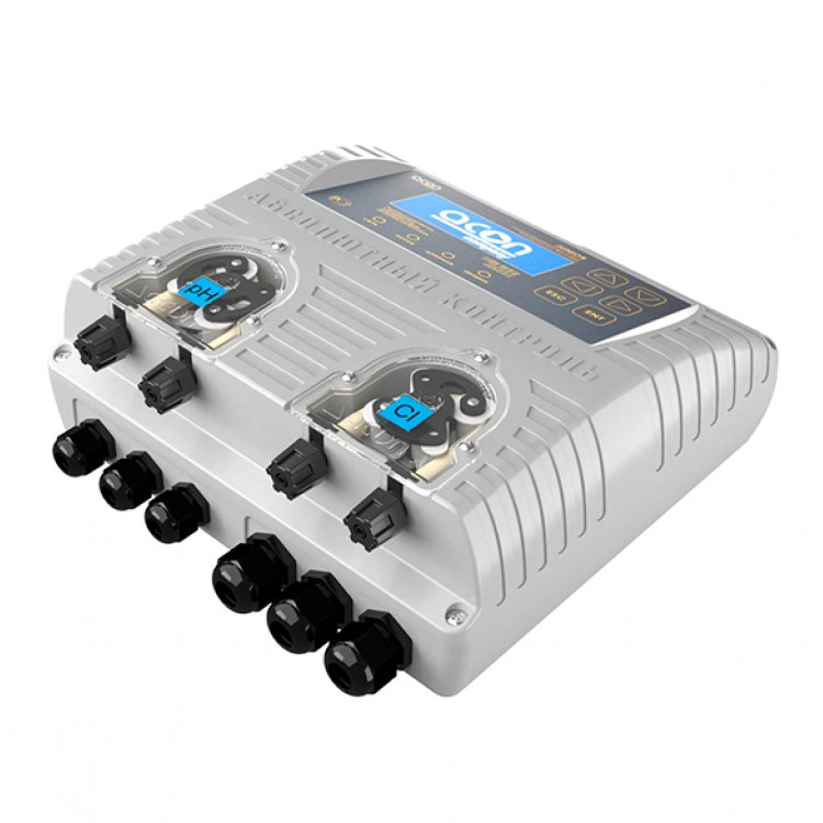 Станция химической дозации  JUNIOR  датчиками и двумя насосами