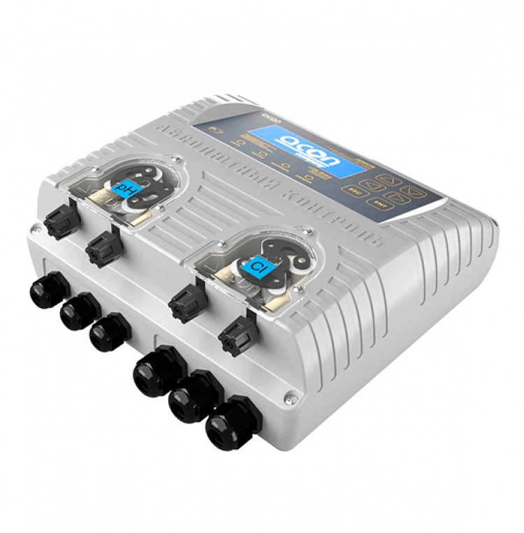 Станция химической дозации  JUNIOR  датчиками и двумя насосами