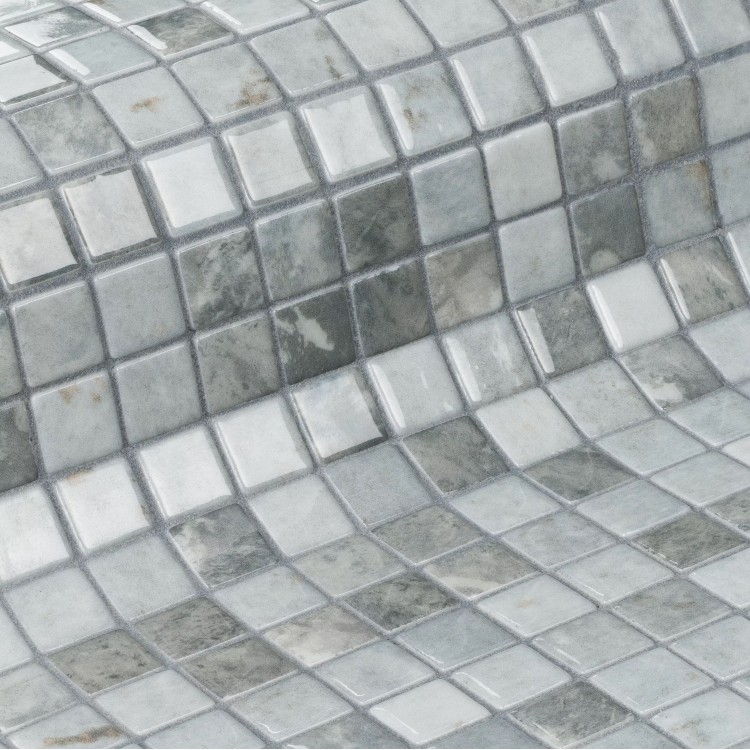 Мозаика стеклянная однотонная Ezarri Gemma Galena