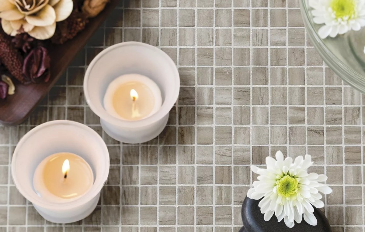 Мозаика стеклянная Ezarri Zen Creamstone 25