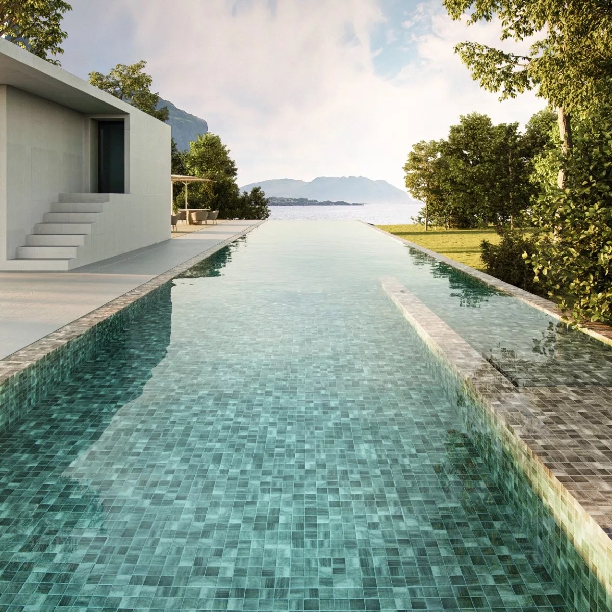 Мозаика стеклянная Ezarri Zen Sarsen 50 Safe