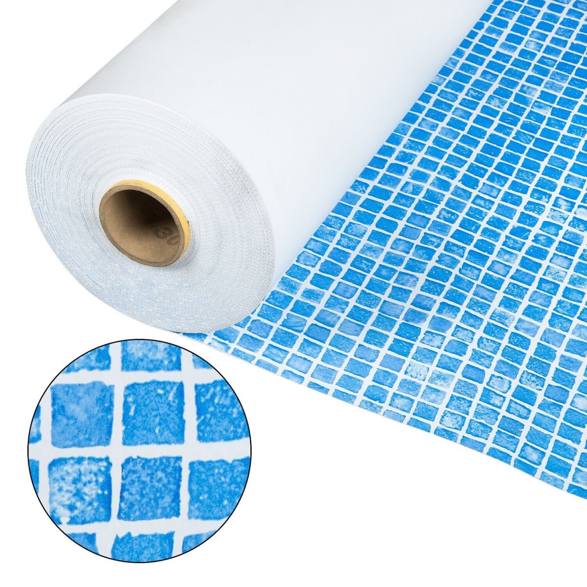 Лайнер для бассейна Cefil мозаика голубая Gres