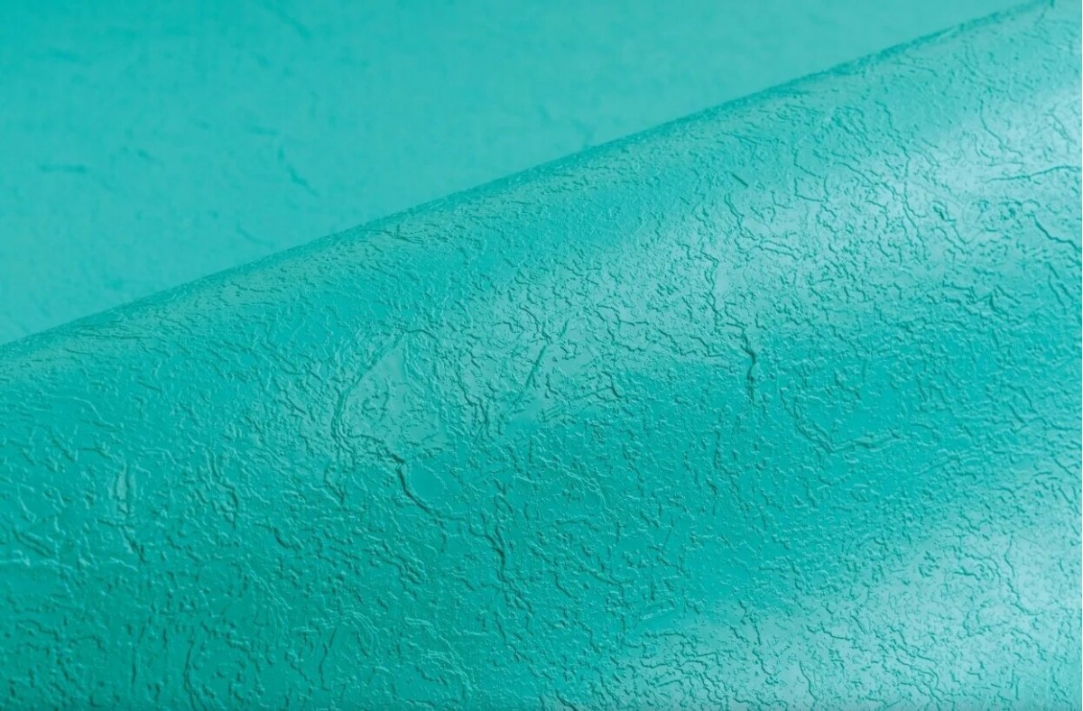 Пленка для бассейна ПВХ ALKORPLAN -Relief Caribbean Green текстурная (1,65х25,00м)