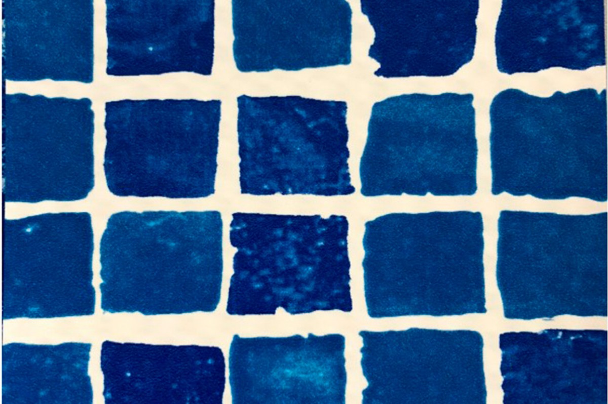 Пленка для бассейна ПВХ 1,65х25,00м "Alkorplan-3000", "Mosaic", мозаика размытая/35417202