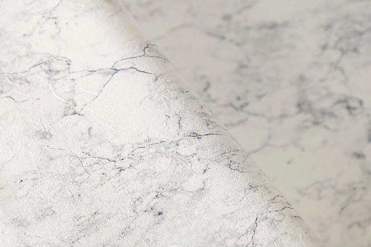 Пленка ПВХ для бассейна 1,65х21,00м "Alkorplan-Touch", "Vanity",3D, белый мрамор, текстурная /35517409