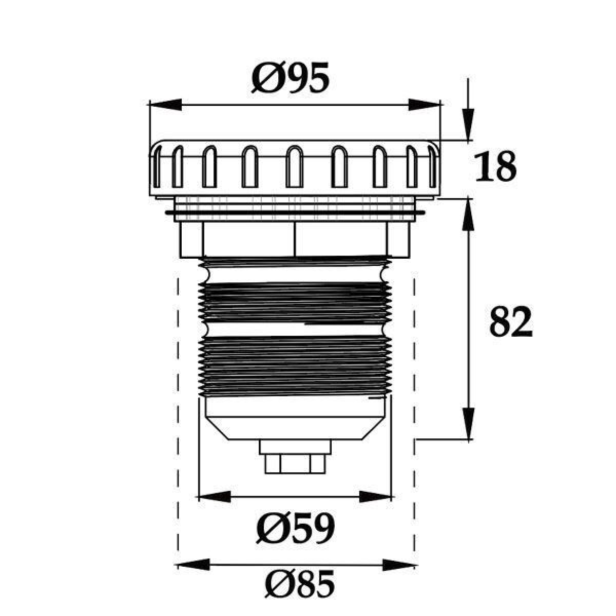 Прожектор светодиодный HJ-FG-SS75-1.5, 6W NW (AISI-316), цвет свечения белый