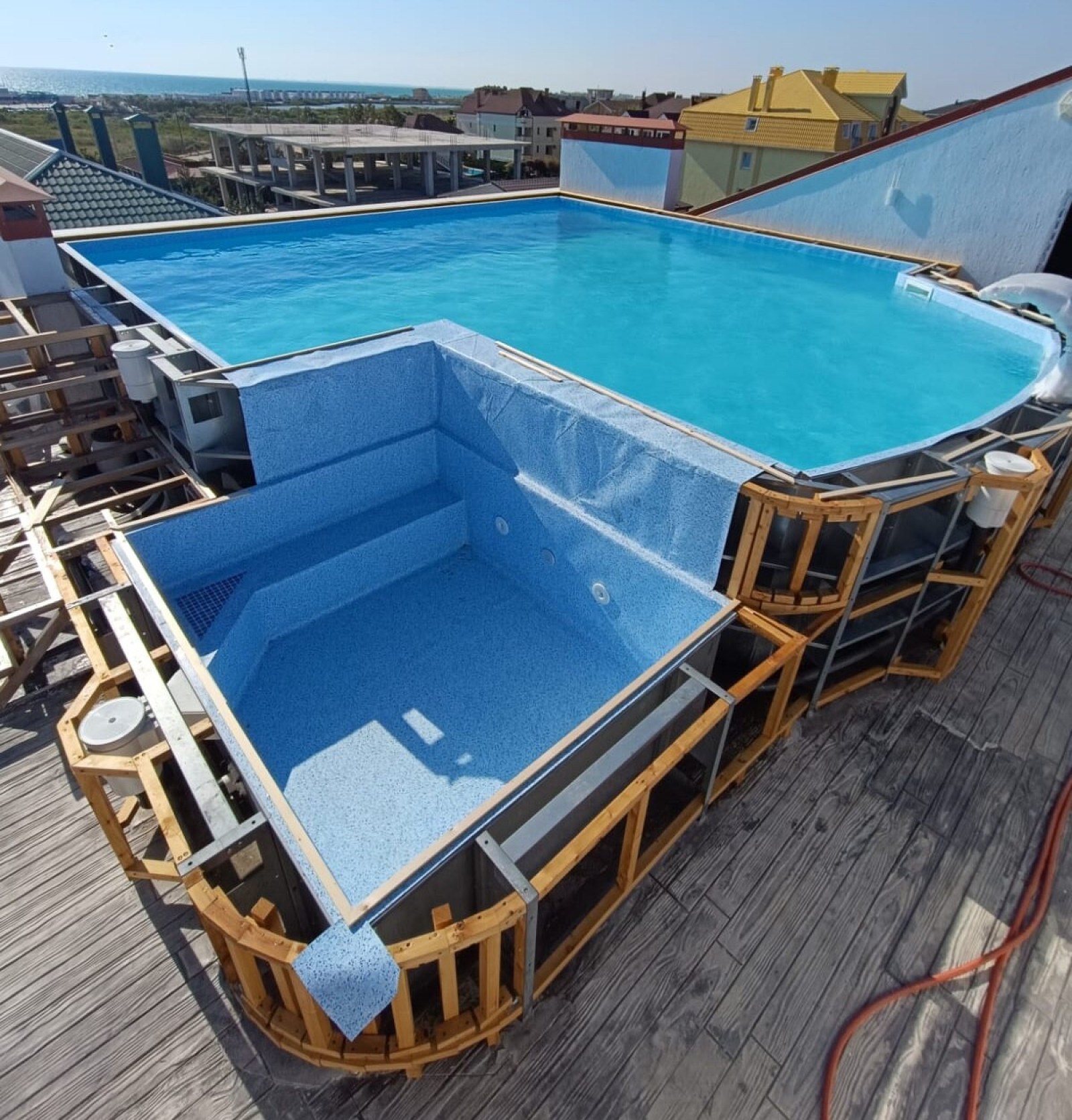 Строительство панельных бассейнов из нержавеющей стали