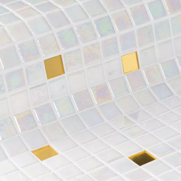 Стеклянная мозаичная смесь Ezarri Perla Gold